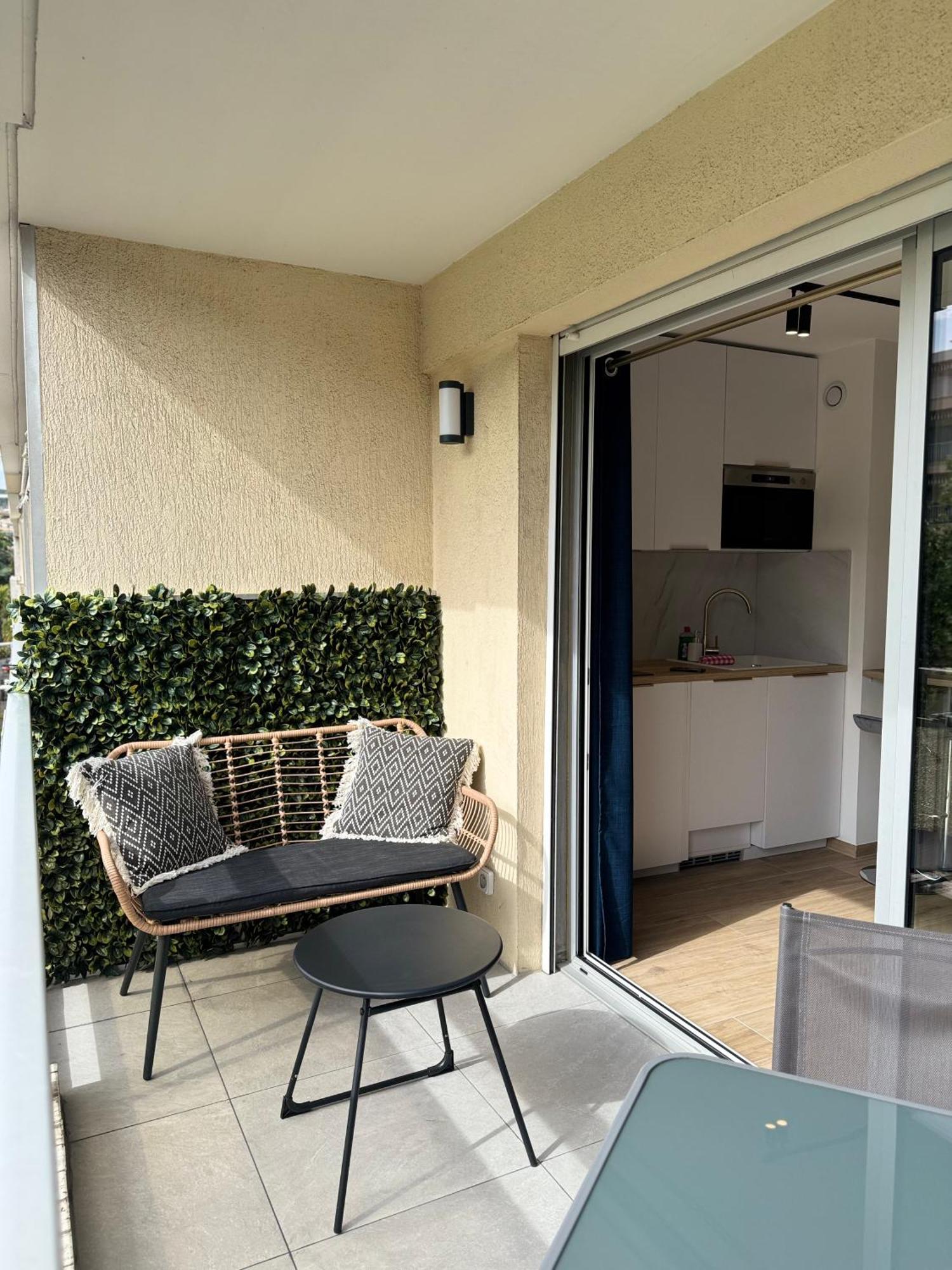 Cosy Appartement, Centre-Ville Cannes, Terrasse, Clim Extérieur photo