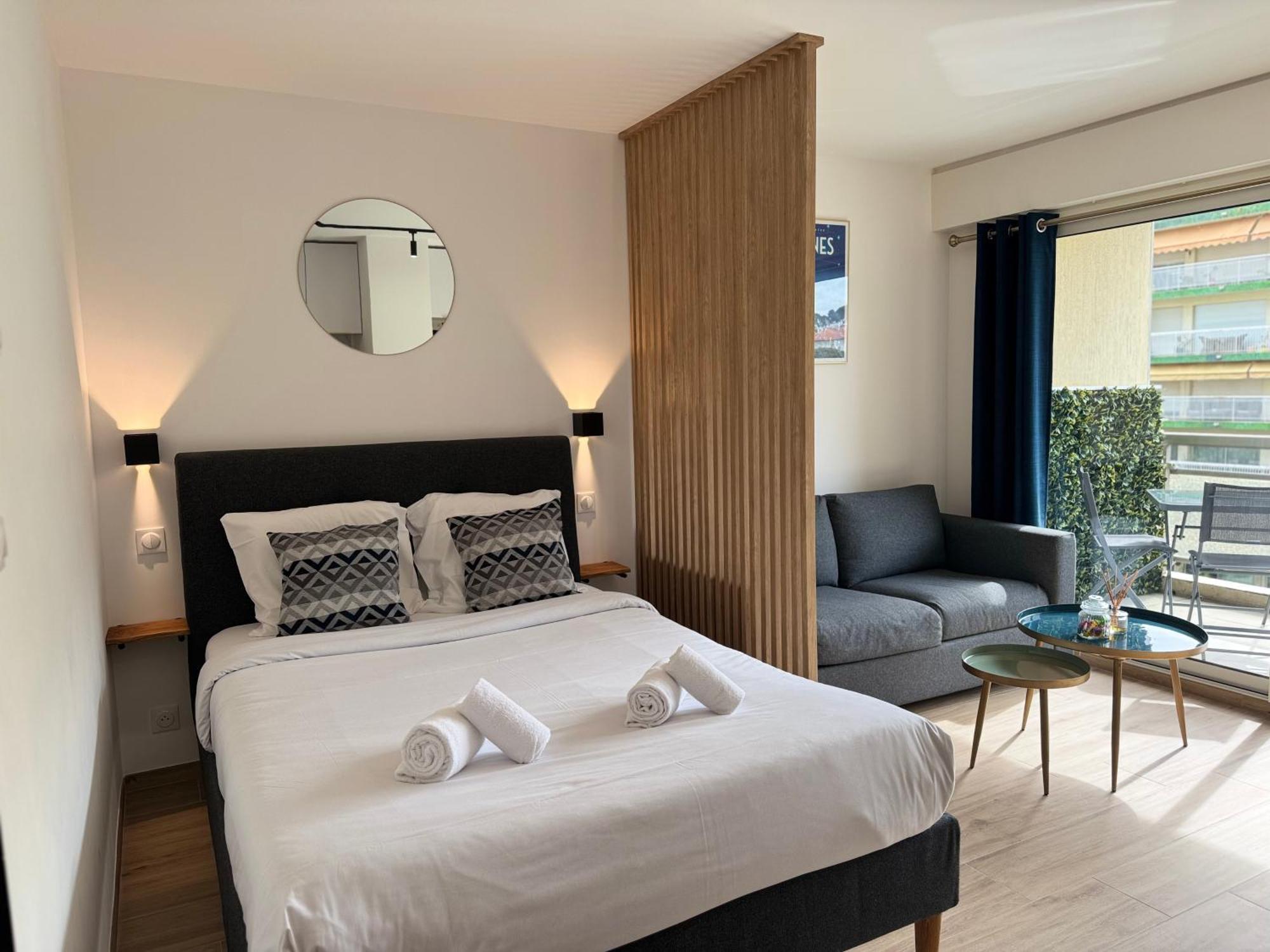 Cosy Appartement, Centre-Ville Cannes, Terrasse, Clim Extérieur photo